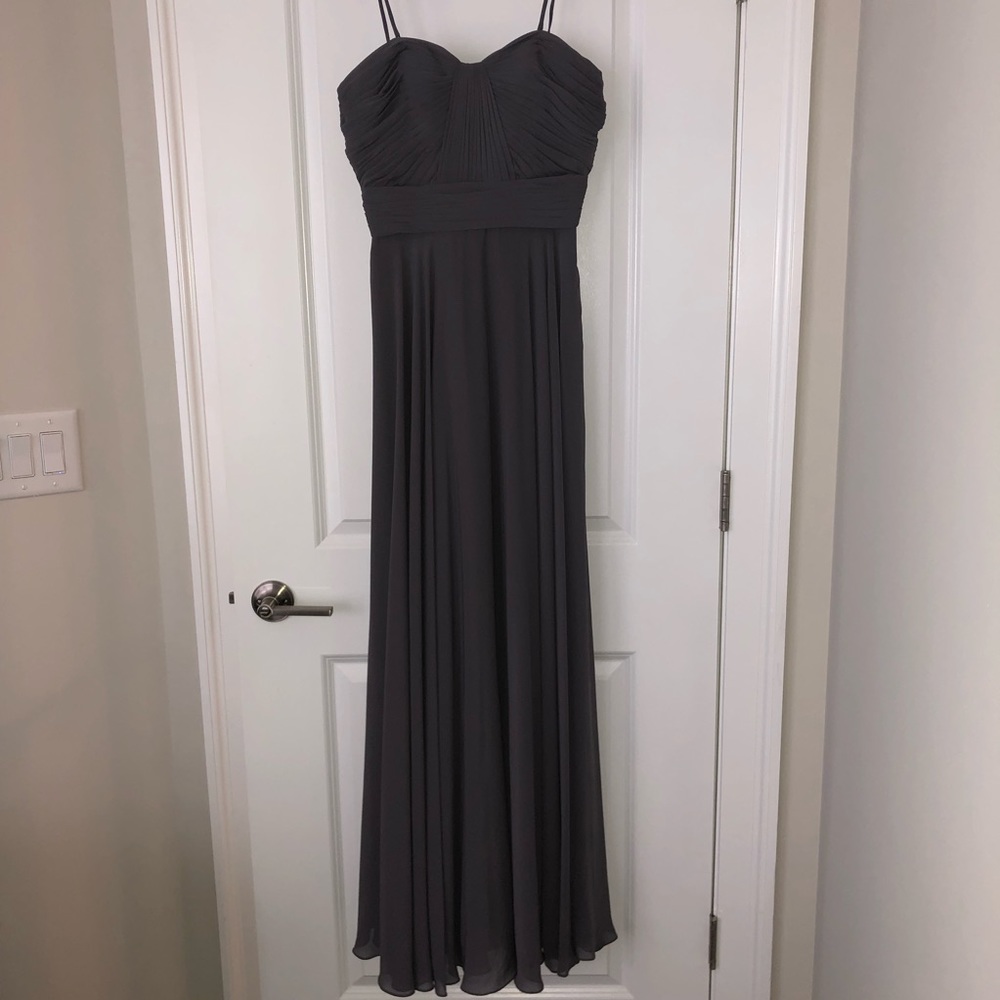 Watters Convertible Gray Bridesmaid Dress